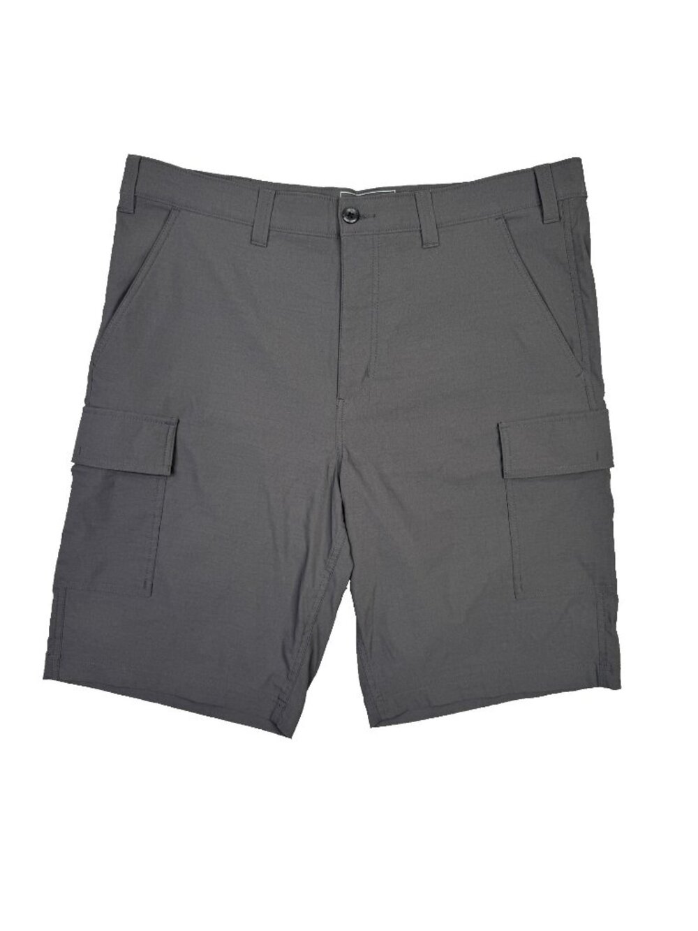 Eddie Bauer Travex Shorts Mens 38 Gray Cargo Nylon Hiking Travel T38